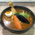 クレイジー スパイス - 柔らかチキンスープカレー辛さ40番、928円です。