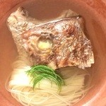 酒肴 HIDE's  - 鯛にゅう麺