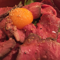 肉匠 さくら - あべ牛ローストビーフ丼