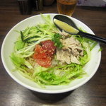 つけ麺　ちっちょ極 - 土佐ジローの冷やし自家製麺　750円　麺大盛り　50円