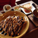 カキノキテラス - 山形 米澤豚のカツカレー 1380円 ご飯小盛り