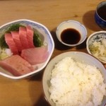 大衆割烹 三州屋 - 刺身定食　９８０円