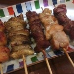 マルハチ商店 - 串焼き盛り