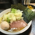 そらの星 - キャベツらーめん＋味玉トッピング