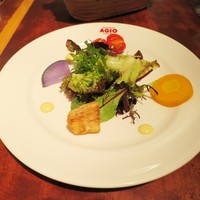 マーケットレストラン AGIO ルミネ横浜店 - ランチの鎌倉野菜の新鮮サラダ