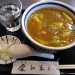 入新井 愛知家 - カレー南ばん 蕎麦