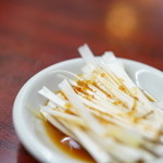 豊屯 - 2015.12 お通しのネギ