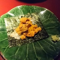 鉄板焼 天 六本木 - うに