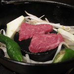 ご飯屋 おむすび - 黒毛和牛の鉄板