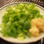 うどん 丸香 - ネギたっぷり