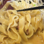 柳麺工房 十里 - 太麺アップ