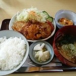 Azusa - 日替わりランチ「豚しょうが焼き定食」 ¥830(税込)
