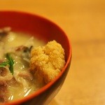 泉の鯉 - 1200円『鯉の刺身(鯉コク付)写真は２人前』2015年12月吉日