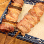 Yakitori Onegi - ねぎま190円、せせり180円