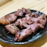 やきとんのみつぼ - 2015.12 ハツ（1串90円）