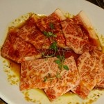 表参道焼肉 KINTAN - 霜振っているがくどくなくて美味しい。