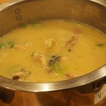 泉の鯉 - 1200円『鯉の刺身(鯉コク付)写真は２人前』2015年12月吉日