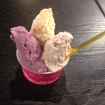 ミルキッシモ イオンモール岡山店 - 秋テイストの紫芋、アップルパイ、小豆ノルド