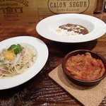 JAZZY CROSS - 当店自慢の小皿料理やパスタなどお食事もご用意しております。店長おすすめ料理もございますので是非。