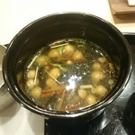 鮨 田なべ - 味噌汁