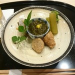 鮨 田なべ - 前菜