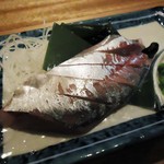 立ち呑み 魚平 - 「アジ刺し」