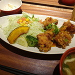 Komedokoron - 油淋鶏定食(８５０円)