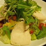 窯右衛門 - ローストチキンのサラダ