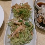 太閤うどん - モサエビかき揚げ