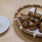 太閤うどん - 福山産くわいの素揚げ