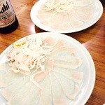 ふぐ料理 与太呂 - てっさでっせ～♡