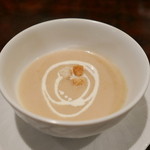 グリルフレンチ - 小蕪スープ