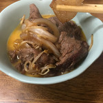 すき焼･鍋物 なべや - 玉子もらいました♡付けると美味いっす^ ^