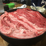 すき焼･鍋物 なべや - お肉たっぷり〜♡