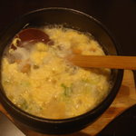 韓国家庭料理 唐辛子 - コラーゲンスープ８４０円