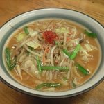 麺屋 無双 - 麺屋無双・野菜ラーメン（味噌）￥680(2010.07)
