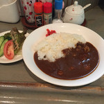 ポシェット - カレーライスとサラダ