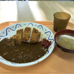 食堂アプリコット - ポークカツカレー410円