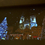 中国料理 XVIN - ホテル・ロビー階の壁面