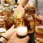 海の日  - 仲良しメンバー8名で乾杯〜♪