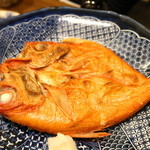 海の日  - 千葉県産金目鯛煮付け