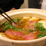 海の日  - まぐろを軽くしゃぶしゃぶして♪