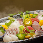料理旅館　久乃家 - 食材は四方漁港・水橋漁港より直接仕入れております