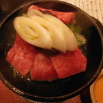 東條 - 阿波牛Ａ５すき焼きを味噌鍋で
      