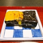 田ごと - 二種類の味わいが楽しめる、茄子の田楽