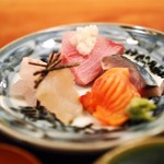 こまつ - 赤貝　〆鯖　平目　ブリ