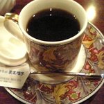 珈琲茶館 麦藁帽子 - コーヒー（ケーキセット）