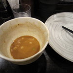 風雲児 - つけスープはほとんど無くなってしまいました。