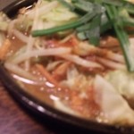 フタゴ亭 - ホルモン(野菜たっぷり)