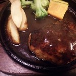 フタゴ亭 - 此方はハンバーグ150g